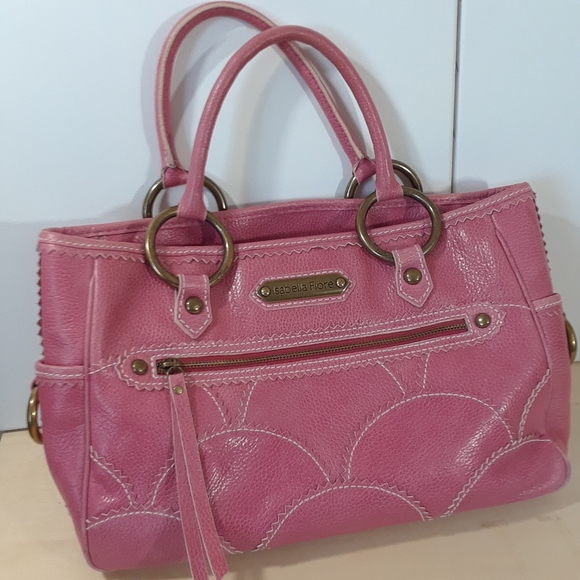 Isabella Fiore leather salmon bag - Picture 2 of 15